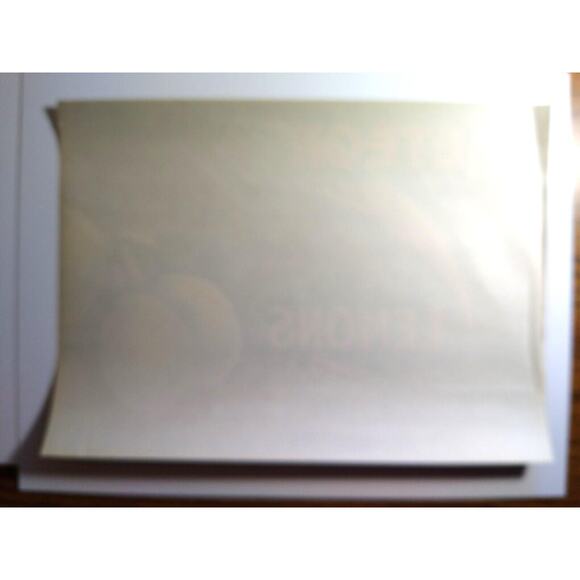 Meteor Brand Lemons Fruit Crate Label Space Age Comet Art Original Vintage 1930s - Picture 4 of 4